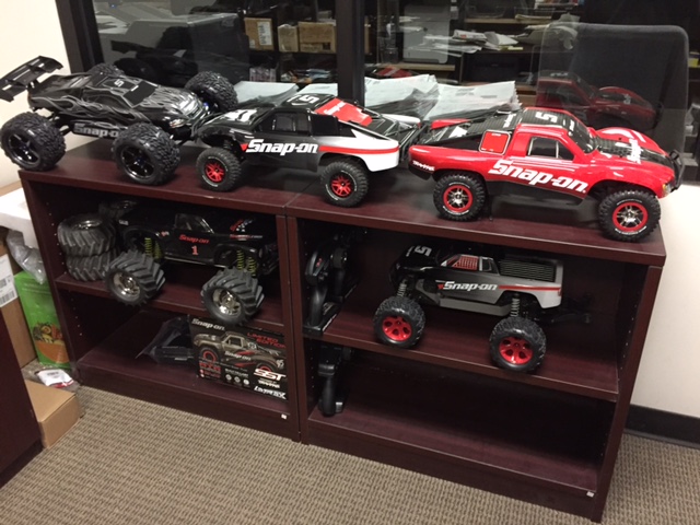 Traxxas office collection pic 2.JPG