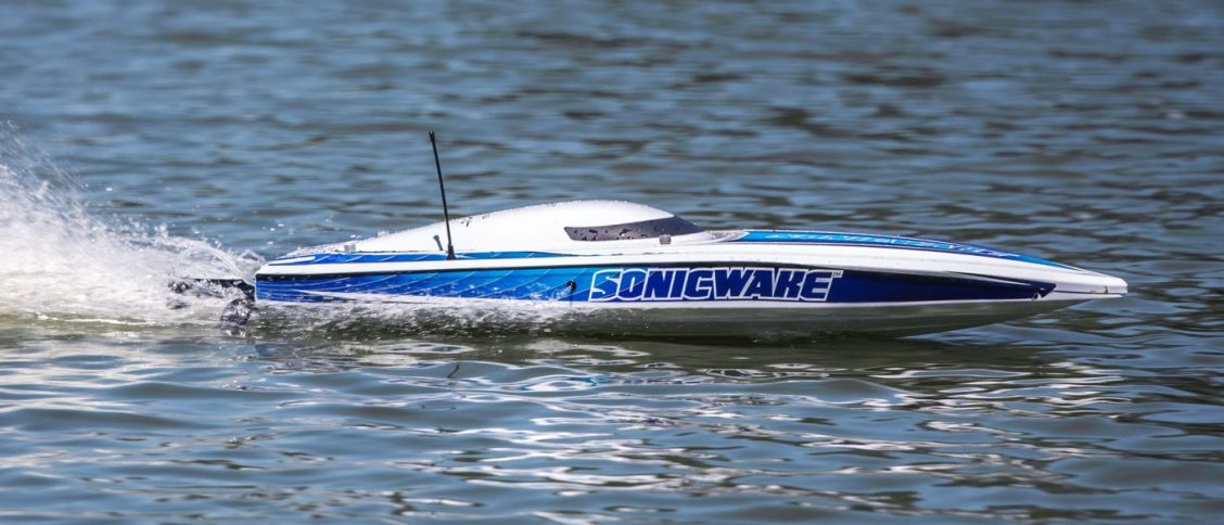 sonicwake rc boat